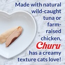 CHURU CAT SNACK CHICKEN SEAFOOD VARIETY BOMBONERA* 50pz * 14GR