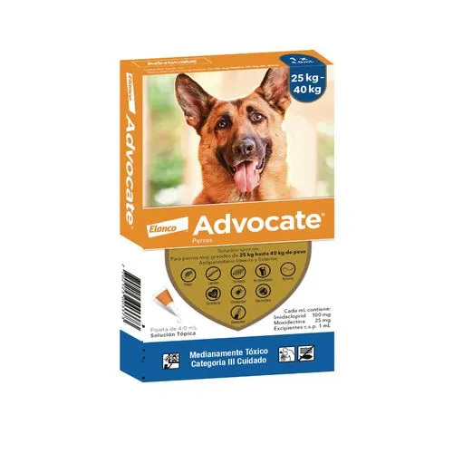 [C000014] ADVOCATE PERROS + 25KG