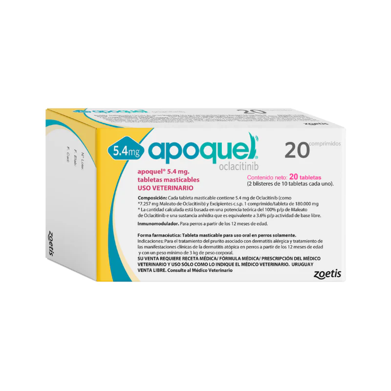 [C000039] APOQUEL  5,4 Mg 20 TAB