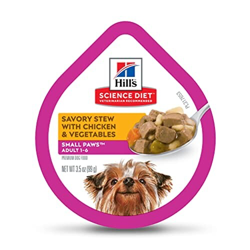HILLS C ADULT SMALL PAWS TRAY STEW WITH CHICKEN 99 GRS