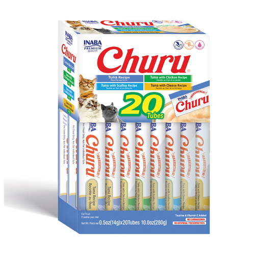 [USA624] CHURU CAT 20 PIEZAS - BOX TUNA VARIETY
