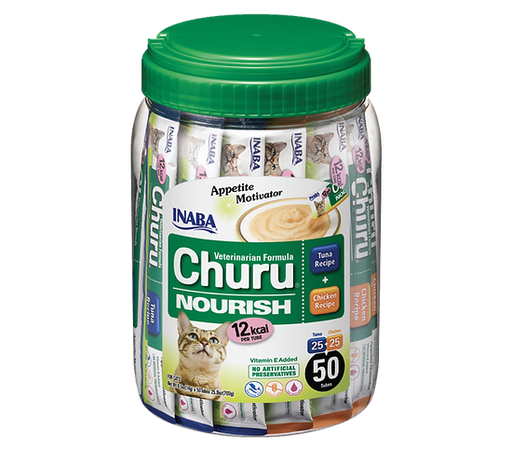 [UVC111] CHURU VET NOURISH 50 PIEZAS - TUNA & CHICKEN - ATUN Y POLLO