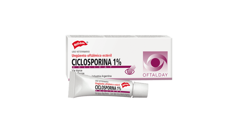 [C000677] CICLOSPORINA 1% 3.5G