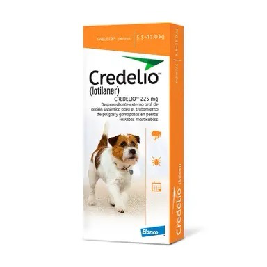[C000791] CREDELIO 225 MG TAB ( 5.5 - 11KG ) TABLETA