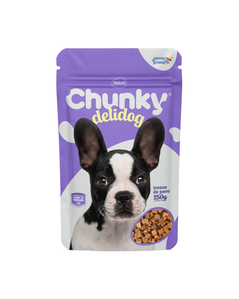 [C000830] Chunky Delidog Trozos de Pavo * 100 Gr