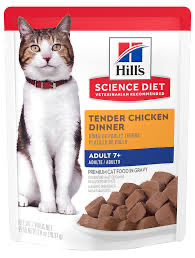 [C000983] HILLS F ADULT 7+ TENDER CHICKEN POUCHE 79 GRS