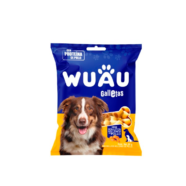GALLETAS WUAU POLLO
