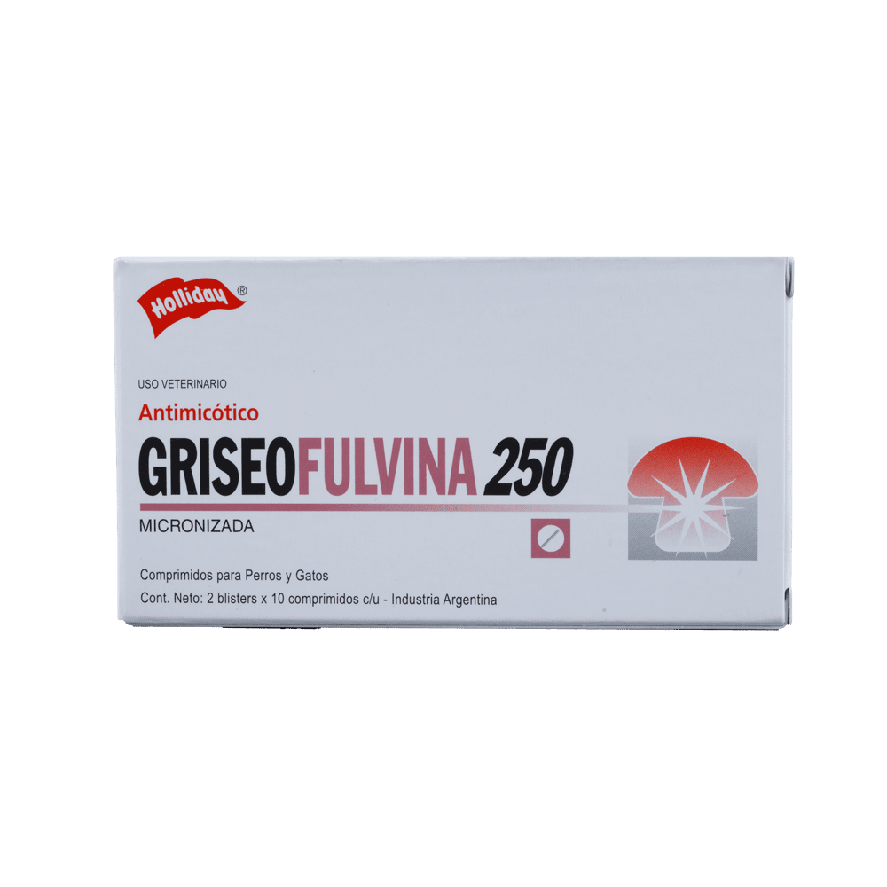 [C001256] GRISEOFULVINA 250MG 20COMP