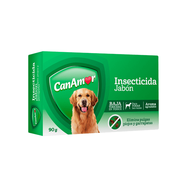 JABON CAN AMOR ANTIPULGAS * 90GR