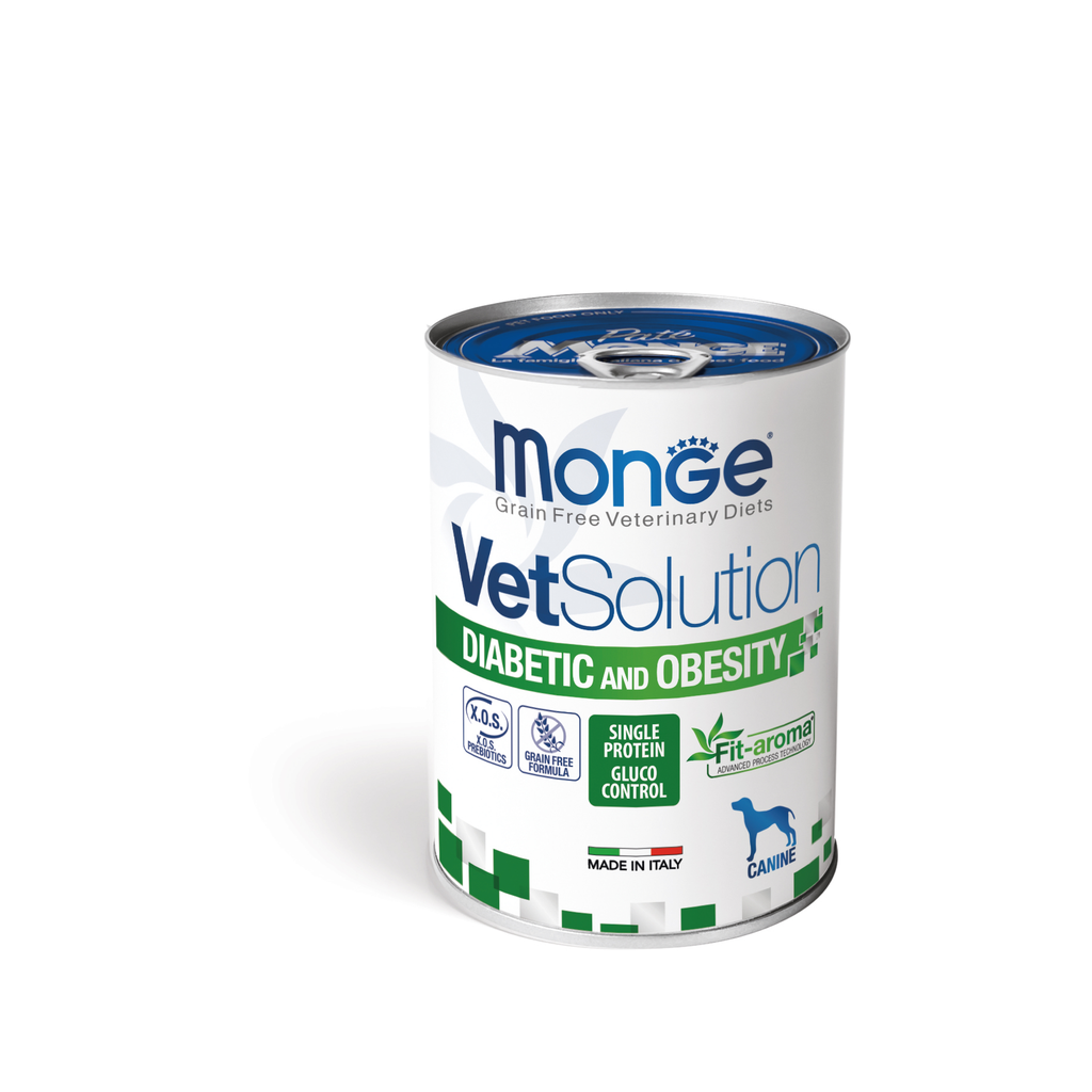 [C001463] MONGE VET SOLUTION DIABETIC AND OBESITY CANINE WET * 400GR