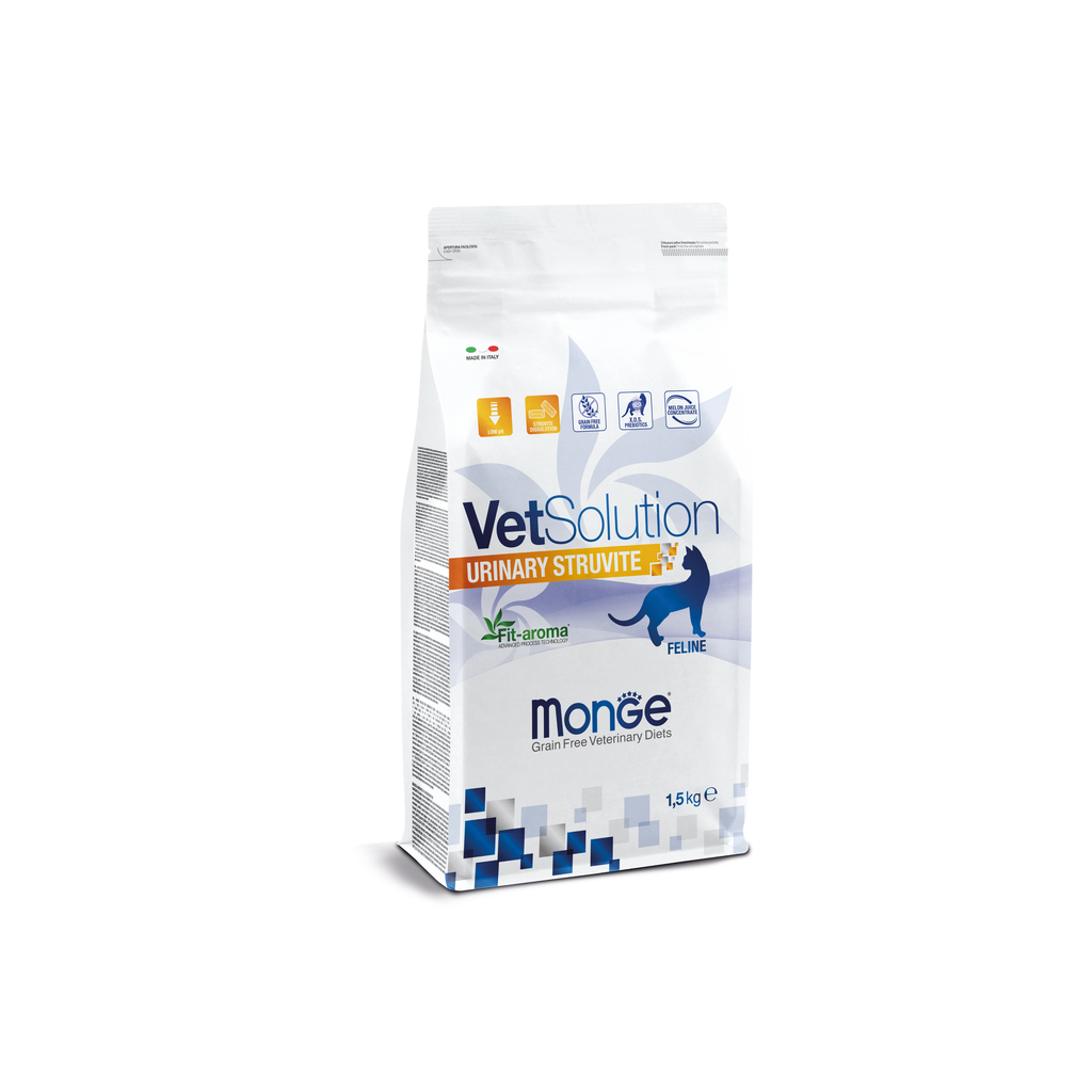 [C001484] MONGE VET SOLUTION URINARY STRUVITE DRY FELINE * 1.5KG