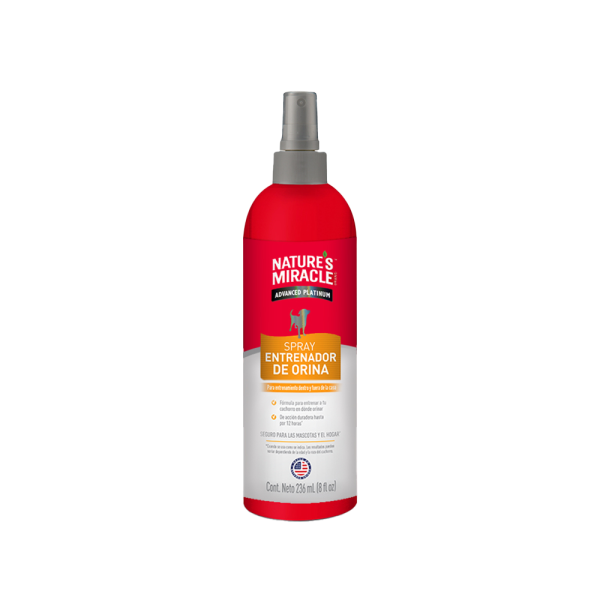 NATURE MIRACLE PERRO SPRAY DE ENTRENAMIENTO PARA ORINAR 8 Oz