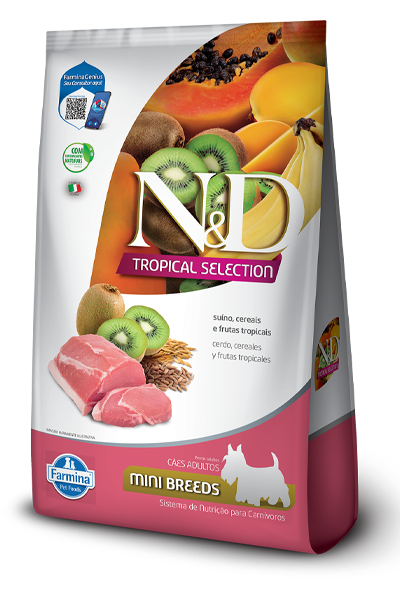 ND TROPICAL CANINE ADULT MINI SUINO * 2 + 0.5 Kg