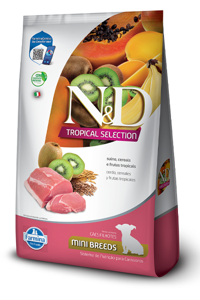 ND TROPICAL CANINE PUP MINI SUINO * 2 + 0.5 Kg