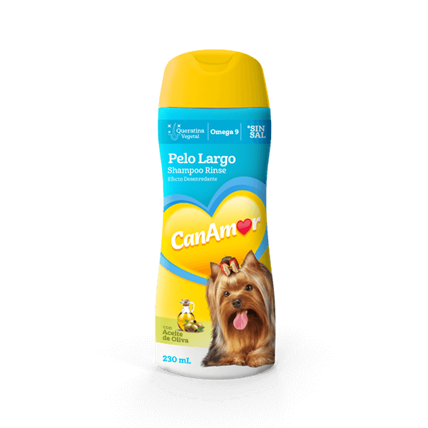 [C001961] SHAMPOO RINSE CAN AMOR PELOS LARGOS * 230mL