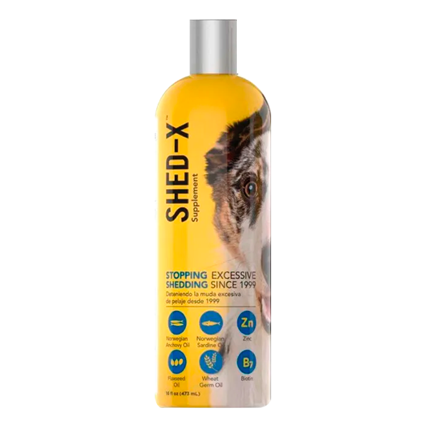 SHED - X DOG DERMAPLEX 16OZ
