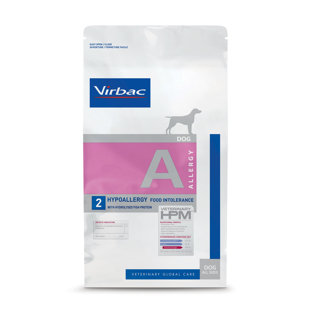 VIRBAC HPM Dog Hypoallergy with Hydrolysed Fish Protein 3 KG