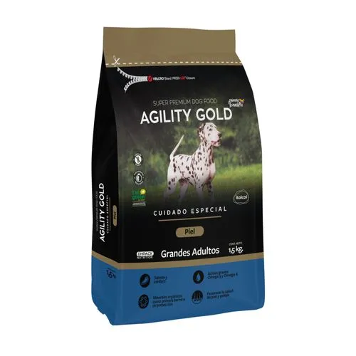 [C000174] Agility Gold Grandes Adultos Piel (1.5 Kg)