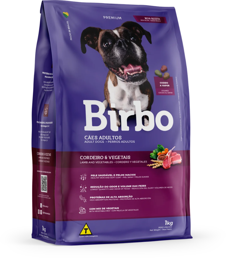 [C000347] Birbo Cordero y Vegetales (1 Kg)