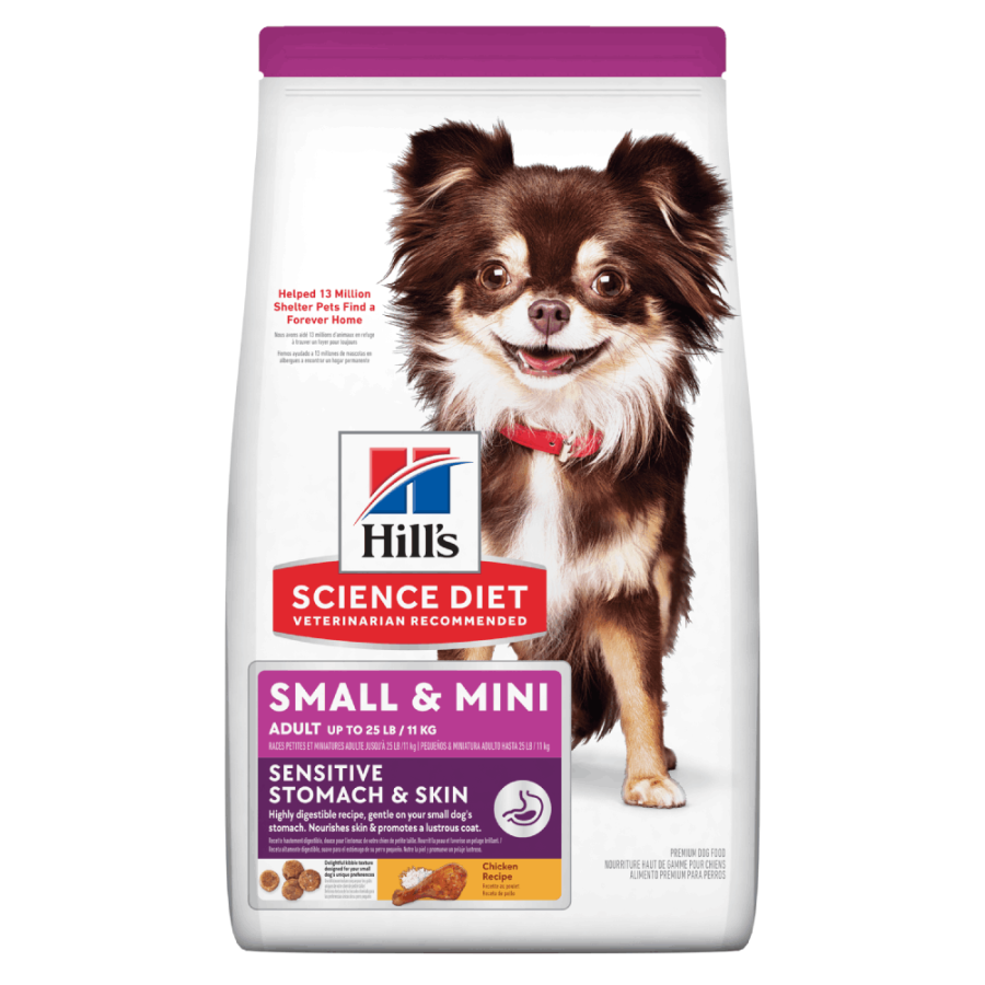 [C000416] HILLS C ADULT SENSITIVE STOMACH & SKIN S&M (4 Lb)