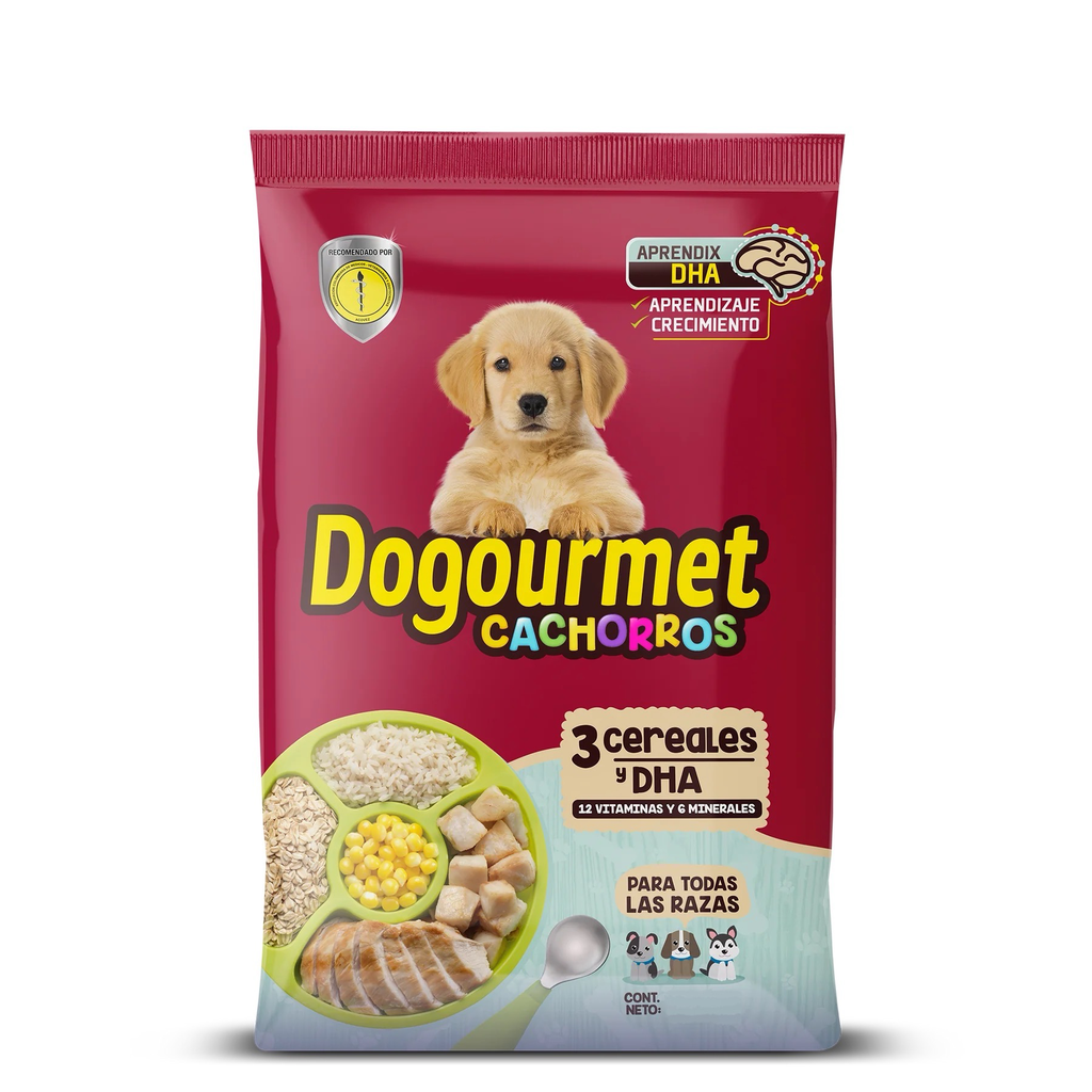 [C001117] Dogourmet Cachorros 3 Cereales (1 Kg)