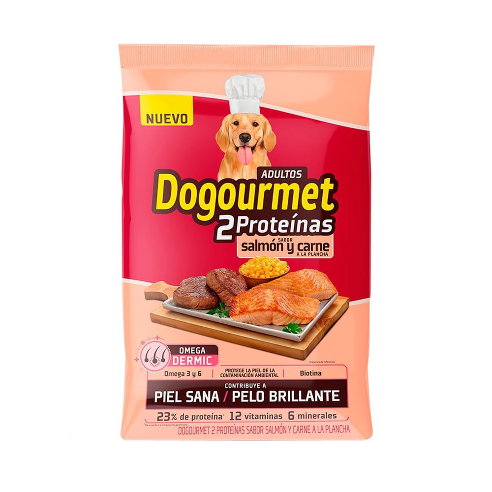 [C001149] Dogourmet Salmón y Carne (1 Kg)
