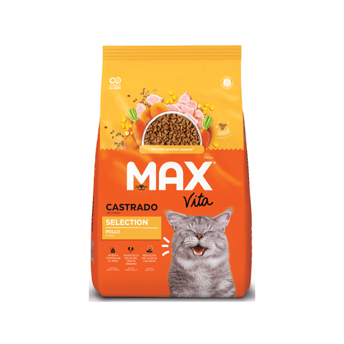 F MAX VITA GATO CASTRADO SELECTION FRANGO