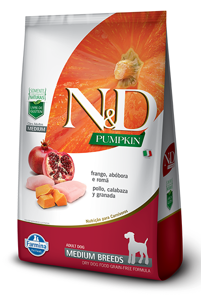 [C001833] ND CF PUMPKIN CANINE FRANGO ADULT MEDIUM (2.5 Kg)