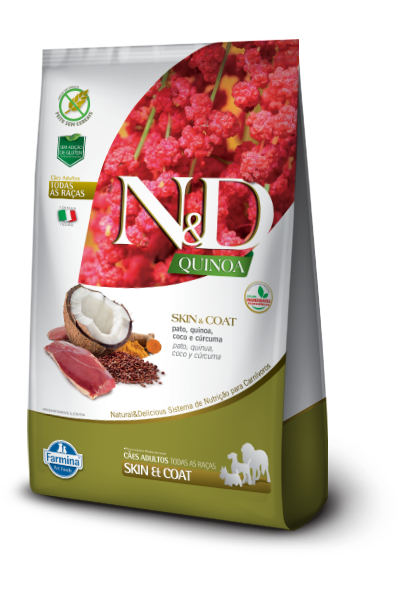 ND QUINOA CANINE ADULT SKIN PATO