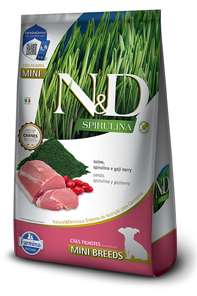 ND SPIRULINA CANINE PUPPY MINI SUINO