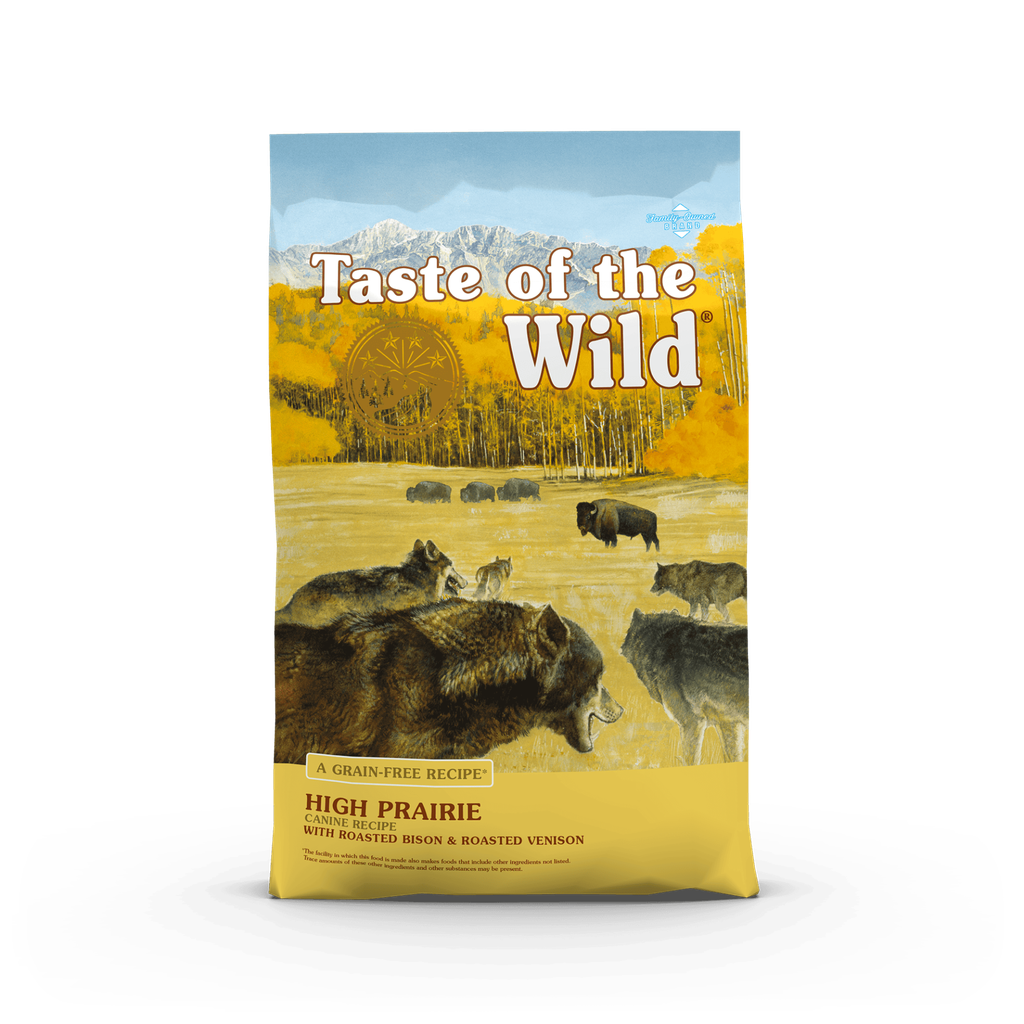 [C002372] TASTE OF DE WILD HIGH PRAIRIE CANINE FORMULA CON BISONTE Y CARNE DE VENADO ASADO (1 Kg)