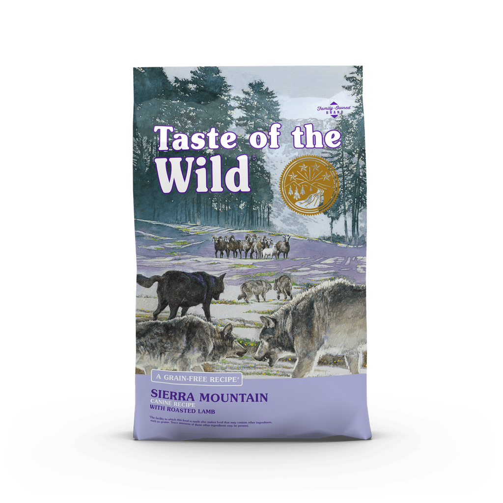 TASTE OF THE WILD SIERRA MOUNTAIN CANINE FORMULA CON  CORDERO ASADO