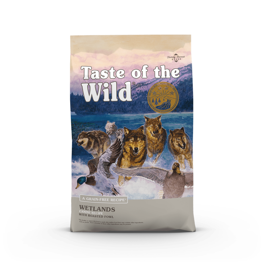 [C002412] TASTE OF THE WILD WETLANDS  CANINE  FORMULA CON PATO Y CORDORNIZ ASADA Y PAVO AHUMADO (1 Kg)