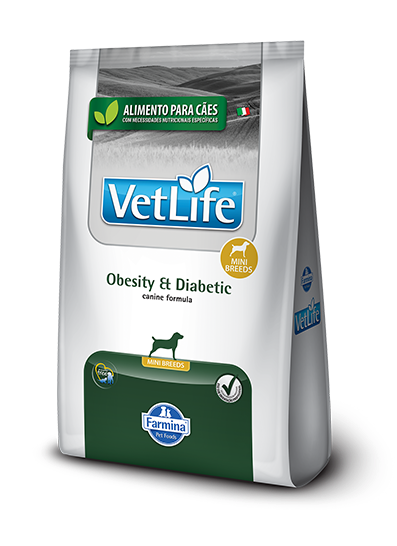 [C002455] VET LIFE CANINE OBESITY DIABETIC MINI (2 Kg)