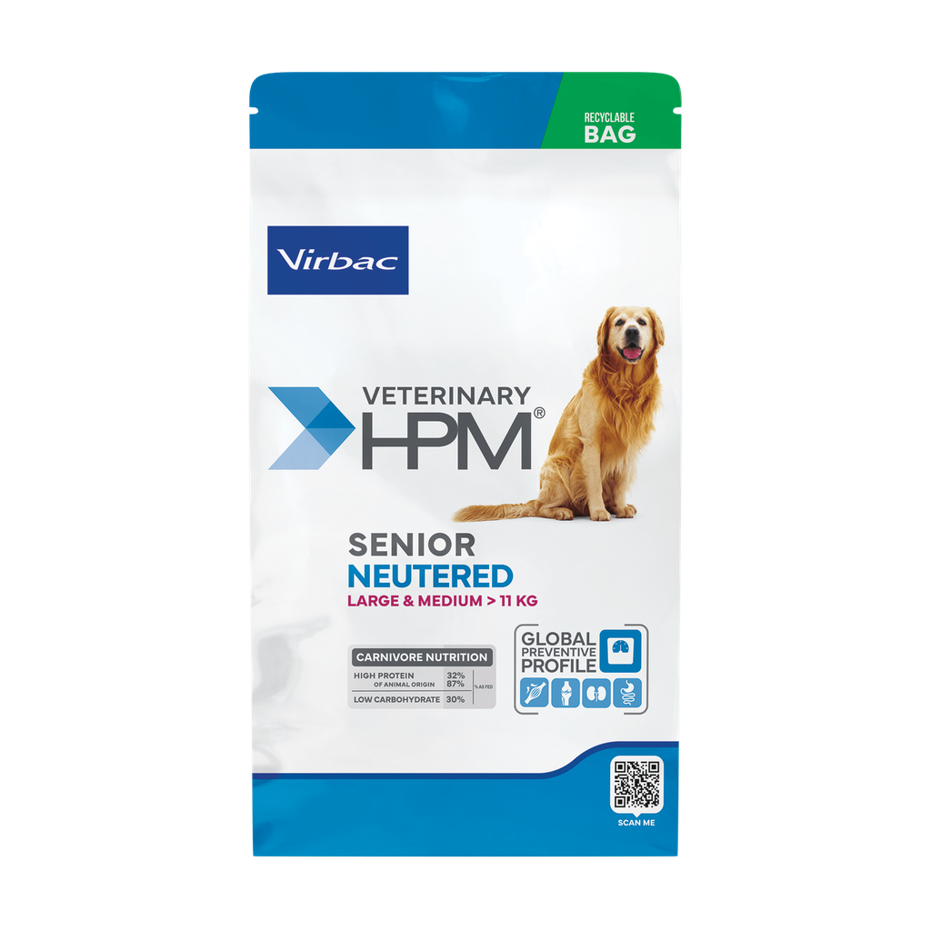 [C002542] VIRBAC HPM Senior Neut Dog Large & Medium (3 Kg)