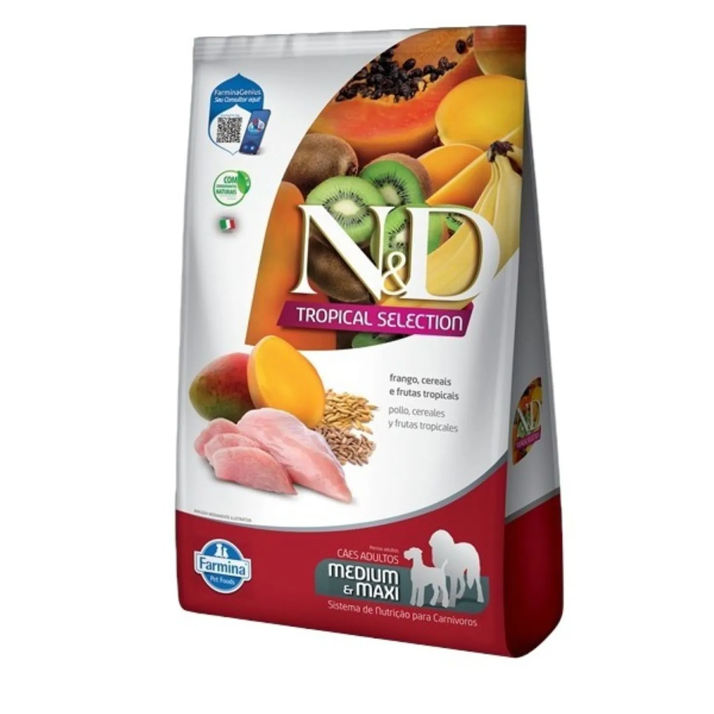 ND TROPICAL CANINE ADULT MD/MX FRANGO