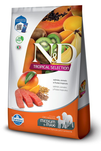 ND TROPICAL CANINE ADULT MD/MX SALM