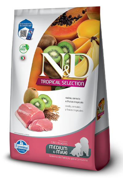 ND TROPICAL CANINE PUP MD/MX SUINO