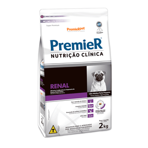 [C001736] PREMIER NUTRIÇÃO CLÍNICA RENAL PERROS TALLA PEQUEÑA * 2 Kg