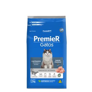 [C002583] AMBIENTES INTERNOS GATOS ADULTO CASTRADO 6 MESES A 6 AÑOS POLLO (1.5 Kg)