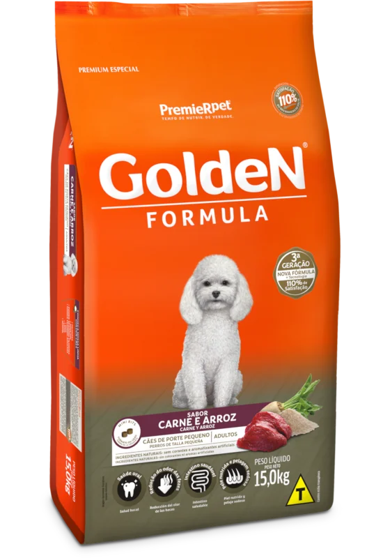 [C002647] GOLDEN FORMULA PERROS ADULTOS CARNE MINI BITS (3 Kg)