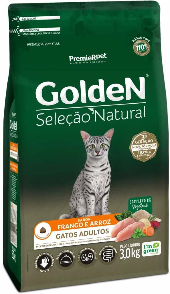 GOLDEN SELECCION NATURAL GATOS ADULTOS