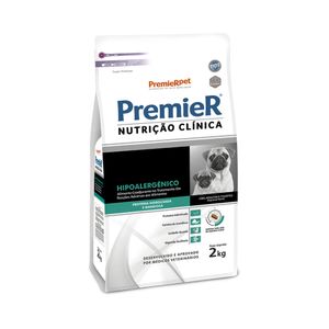 [C002712] PREMIER NUTRIÇÃO CLÍNICA HIPOALERGÉNICO PROTEÍNA HIDROLIZADA Y YUCA PERROS TALLA PEQUEÑA (2 Kg)