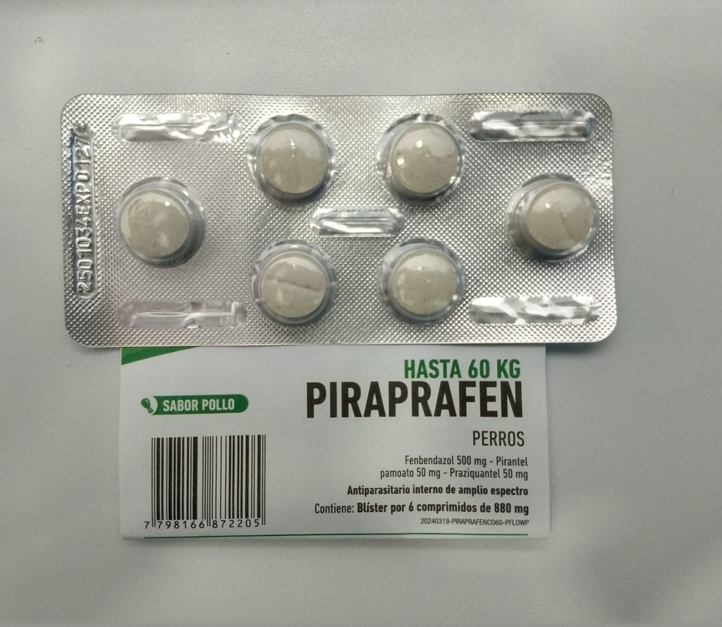 Piraprafen 60 Kg * Tableta