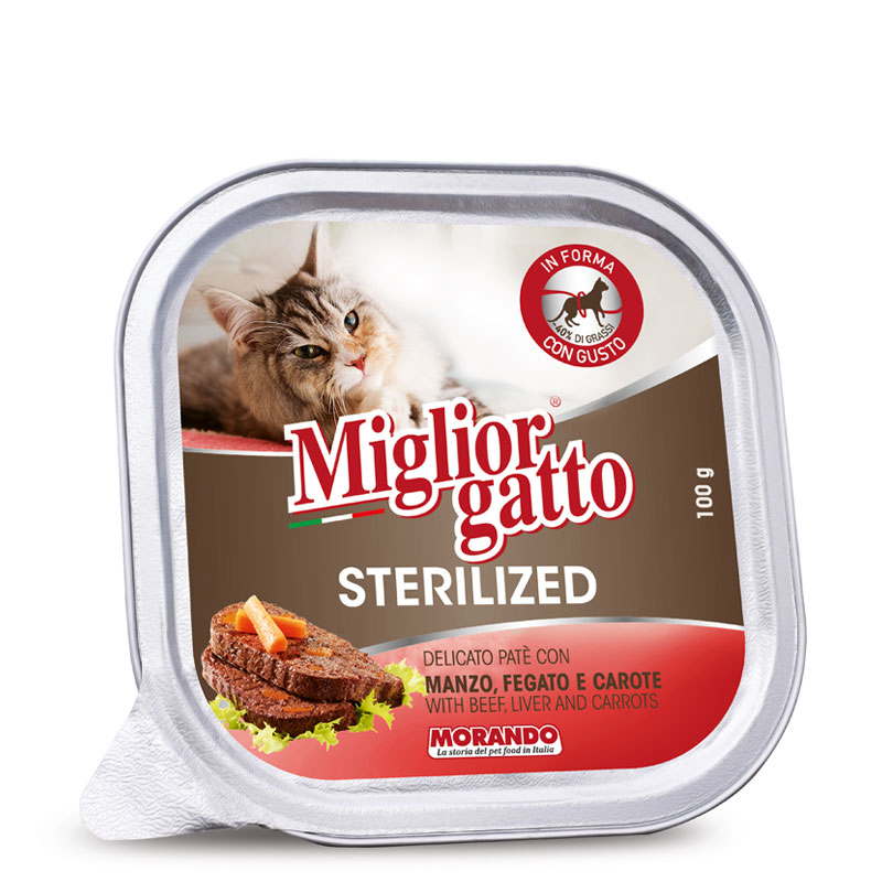 MIGLIORGATTO STERILIZED PATE