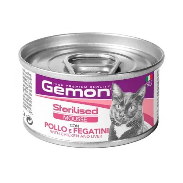 GEMON MOUSSE STE.RIC CHICKEN/LIVER * 85gr