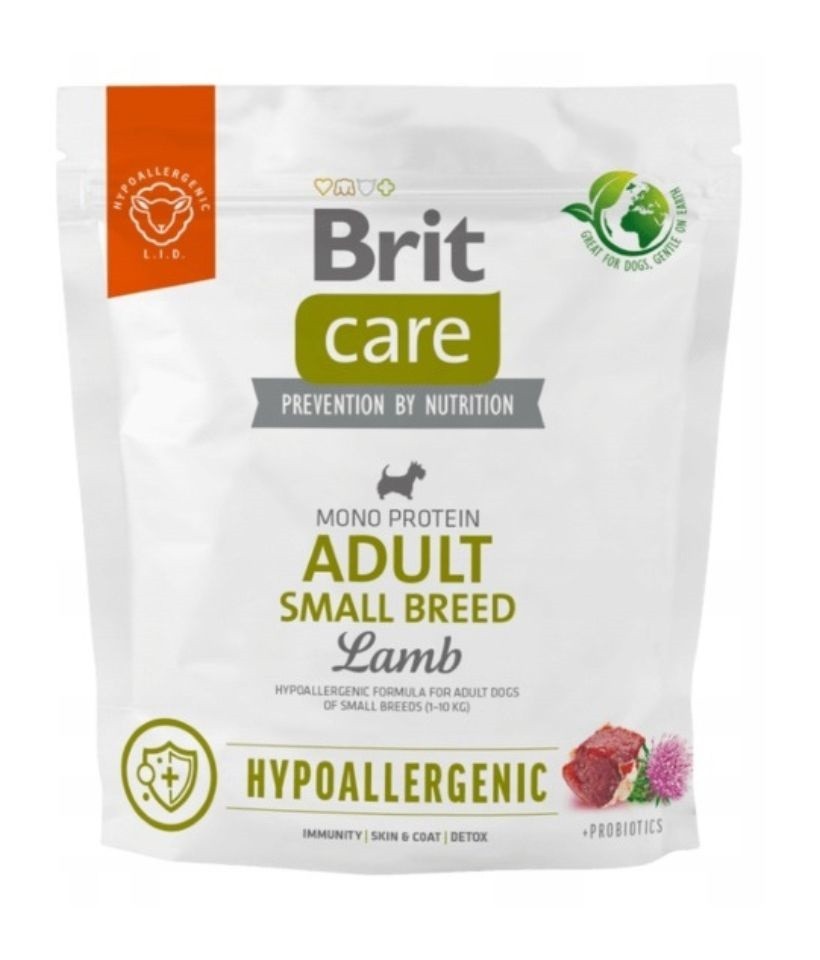 [1000384] BRIT CARE DOG HYPOALLERGENIC LAMB ADULT SMALL BREED (1 Kg)