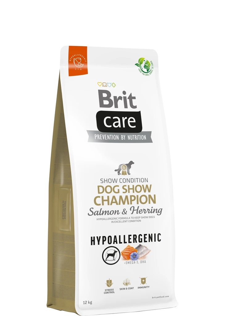 [1000187] BRIT CARE DOG HYPOALLERGENIC DOG SHOW CHAMPION (3 Kg)