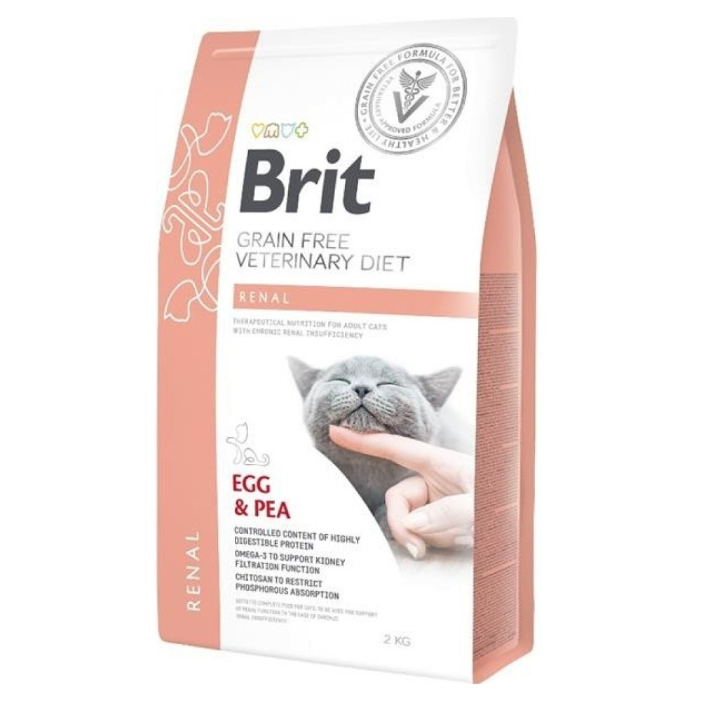 [1000260] BRIT GF VET DIETS CAT RENAL (2 Kg)