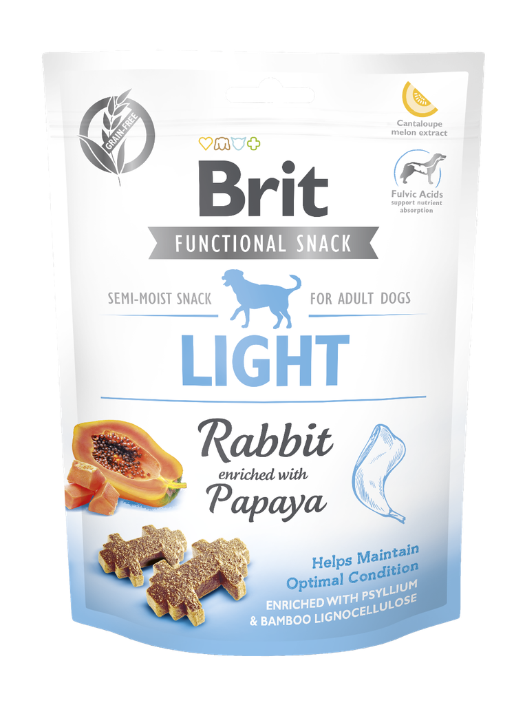 BRIT CARE DOG FUNCTIONAL SNACK LIGHT RABBIT * 150 GR